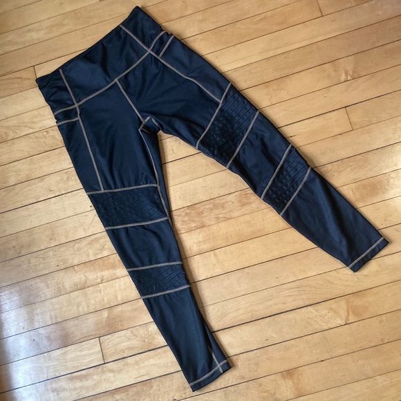 Athleta Pants & Jumpsuits Athleta Black Inclination Moto Tight